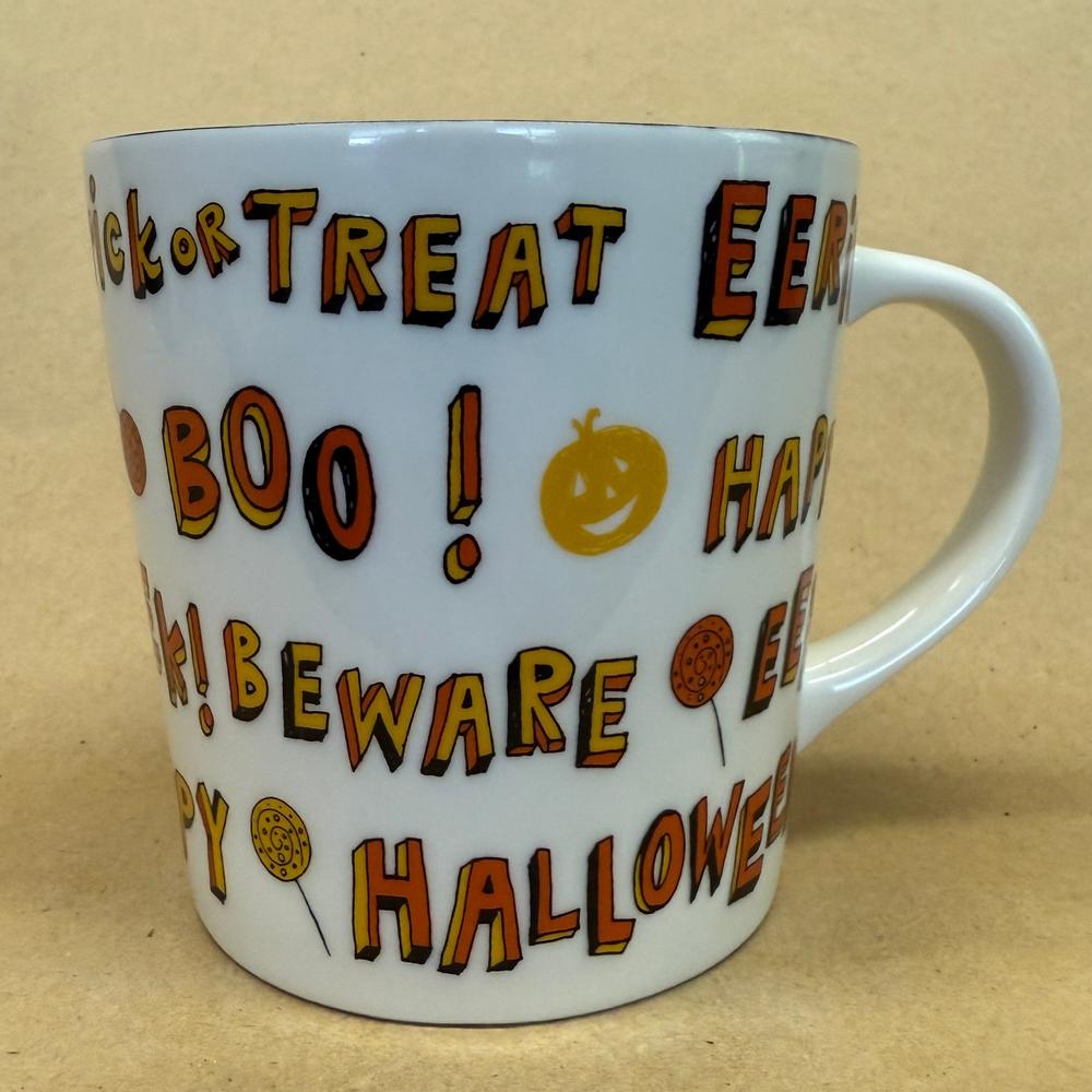 Starbucks Halloween Sayings with Spider Mug-2007